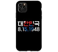 Repubblica di Corea 8.15.1948 Data di istituzione Flag Custodia per iPhone 11 Pro Max