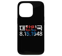 Repubblica di Corea 8.15.1948 Data di istituzione Flag Custodia per iPhone 13 Pro