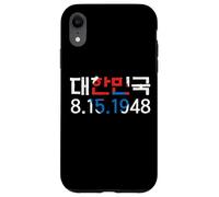 Repubblica di Corea 8.15.1948 Data di istituzione Flag Custodia per iPhone XR