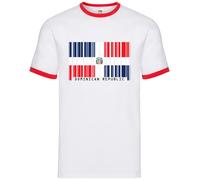 Repubblica Dominicana Barre Stile Bandiera - Uomo Suoneria - Santo Domingo