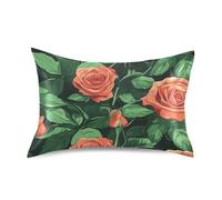Repubblica Dominicana Bayahibe Rose Beauty Summer Flowers federa per cuscino da viaggio federa per cuscino per corpo queen size con chiusura a busta per la casa 50 x 76 cm
