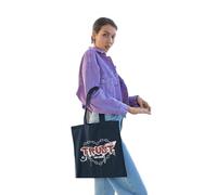 REPUBLIC OF CALIFORNIA ARCTT022-NA Tote Bag Trust No One - Borsa Shopping Optimal per un look ribelle, marina, Marina, 38 X 42 CM, Utility