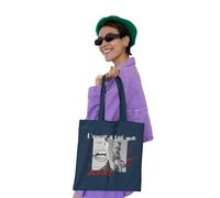 REPUBLIC OF CALIFORNIA ARCTT030-NA Tote Bag L'amore con ucciso il mio amico - Borsa tote alla moda e leggera, marina, Marina, 38 X 42 CM, Utility