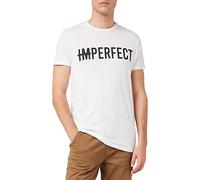 REPUBLIC OF CALIFORNIA MEREPCZTS034 T-Shirt, Bianco, L Uomo
