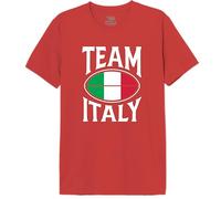 REPUBLIC OF CALIFORNIA T - Camicia da Uomo, Rosso, L