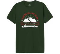 Republic Of California T - Camicia da Uomo, Verde, L