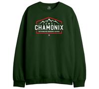Republic Of California Uxrepczsw008 Felpa con Cappuccio, Verde, S Uomo