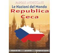 Republica Ceca - Parole Intrecciate: Passatempo mentale senza schermo per relax, viaggi e pause