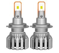 REPYL H7 Led Auto Lampadine for fari Canbus 45000LM 120W Mini LED H1 H4 H8 H9 H11 9012 Hir2 9005 HB3 9006 Fendinebbia Auto Lampade Fendinebbia LED (Color : 6000K Cold White, Size : H7)