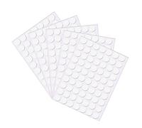REQAG 350 Pezzi Nastro Biadesivo Trasparente Rotondo Puntini Biadesivi Adesivo Rimovibile Nastro Multiuso Senza Tracce per Decorazioni per Feste, Arte Fai da Te, Decorazione Domestica
