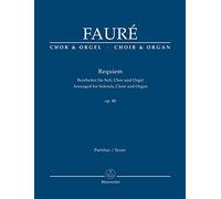 Requiem op. 48 (Bearbeitet für Soli, Chor und Orgel). Orgelauszug