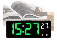 Requivale di allarme digitale - orologio da comodino | Kids Bedside Alarms Allows Visualizzazione della temperatura di per il sonno per la camera da Home Office e allarmi di