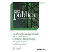 Res publica (2023). Vol. 33 - Di Maio T. (cur.)