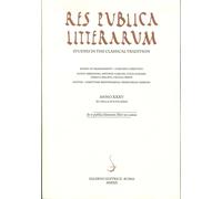 Res Publica Litterarum. XXXV. 2012 - [Salerno Editrice]