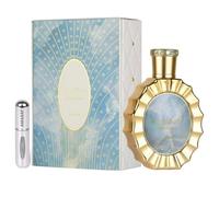 RESAES Resistant and aesthetic Victoria Perfume 100 ml, profumo arabo unisex di lunga durata, Eau de Parfum con atomizzatore ricaricabile da 5 ml, fragranza agrumata e floreale con note di limone,