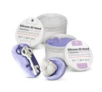 Reschimica Gomma siliconica in Pasta per stampi 1:1 SIL Hand, Atossica e Rapida, rubaforme, Facile da Usare, Ideale per Stampi di Piccoli Oggetti e Parti Anatomiche (250 gr)