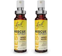 Rescue Bach Spray senza Alcool - 20 ml (Confezione da 2)
