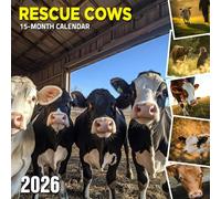 Rescue Cows 2026 Calendar