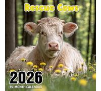 Rescue Cows 2026 Calendar