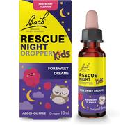 Rescue Kids Night Dropper aromatizzato alla lampone - 10 ml