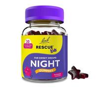 Rescue Kids Night Rubberes aromatizzate alla lampone - 30 gommini