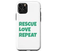 Rescue Love Repeat Custodia per iPhone 11 Pro
