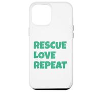 Rescue Love Repeat Custodia per iPhone 12 Pro Max