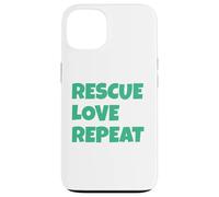 Rescue Love Repeat Custodia per iPhone 13