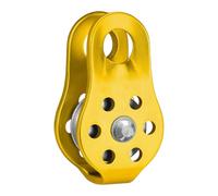 Rescue Pulley | Puleggia per arrampicata in alluminio | PULLEY OCCHI FIZIO SINGOLA SINGOLA 20KN | Attrezzatura per la sicurezza della sopravvivenza all'aperto | Trasporto di traverse in alta quota per