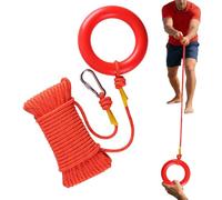 Rescue Rope - Rappelling Rope Fall Protection Kit With Ring Floating Reflective, For Boating Fishing Camping Hunting Swimming Lifesaving Mooring Dock Lines Kayak