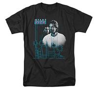 resdd Miami Vice Men's Looking out Tshirt Black Black M