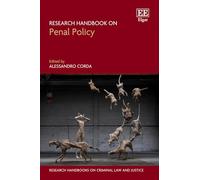 Research Handbook on Penal Policy