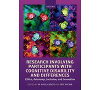 Research Involving Participants with Cognitive Disability and (Copertina rigida)