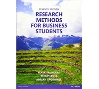 Research Methods for Business Students