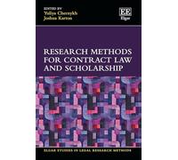 Research Methods for Contract Law and Scholarship