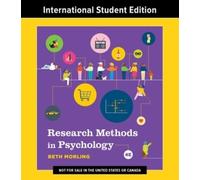 Research Methods in Psychology: Evaluating a World of Information - 4th International Student Edition