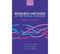 Research Methods in the Social Sciences: An A-Z of key concepts (Tascabile)