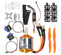 Resefinem Premium 2217 KV1100 Motor 1060 Elica 9G Servo 40A XT60 ESC Kit per elicottero telecomando ideale per appassionati e principianti, alte prestazioni e semplici