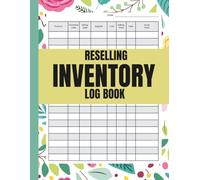 Reselling Inventory Log Book: Stay Organized and Track Sales, Costs and Profits to Maximize Your Earnings