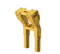 Reser del manubrio 8,25/7,25 pollici 5/6 pollici Compatibile con ampio FXDWG 1993-2017 Super personalizzato FXDC 2005-2014 Sport FXDX 1999-2005 Accessorio per manubrio motociclistico(Gold)