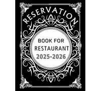 Reservation Book For Restaurant: Professional Reservation Tracker | Keep Restaurant Bookings & Guest Notes in One Place