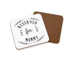 Reserved For Mummia Sottobicchiere Scherzo Mamma Festa Della Mamma Migliore