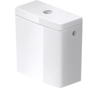 Réservoir de chasse Balcoon de Duravit, quantité d'eau de rinçage 6/3 litres, raccordement à l'eau à droite/à gauche, 095700AA05, 095700AA05, Colorazione: Bianco lucido