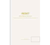RESET: Mind • Money • Motivation: A 90-Day Guided Planner for Focus, Financial Balance, and Self-Growth