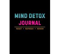 Reset Your Mind Detox Journal: Bold Neon Edition | Large 8.25" x 11" Hardcover | Guided Pages for Mental Clarity, Stress Release, Focus & Daily Reflection