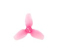 ResGcx 2x1.6x3-Neo Reinforced 3-Blade Propeller 2 inch Drone High Toughness Polycarbonate for Training Flight Platforms Pairs(Pink 2 Pairs)
