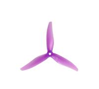 ResGcx 51377 da Competizione a 3 Pale Rinforzata 5 Pollici FPV Racing Drone Materiale ad Alte Prestazioni for addestramento e Piattaforme di Volo Alta dinamica 4 Pezzi(2Pairs Purple)