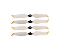 ResGcx 8743F Rinforzata a sgancio rapido a Basso Rumore Pale di propulsione da 8,7 Pollici Design riduzione del for Piattaforme 2 PRO/Zoom Class 4/8 Pezzi(White Gold 4pcs)