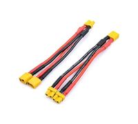ResGcx Cavo Adattatore Y Maschio/Femmina XT30 16AWG 10 cm Adatto for RC FPV Multicopter(1 Pair)