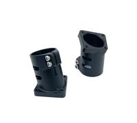 ResGcx D25-V2 Connettore di Supporto in Alluminio Rinforzato da 25 mm Design con inclinazione 70 Gradi Supporto Resistente 215 g for l'integrazione del Sistema(2 PCS)